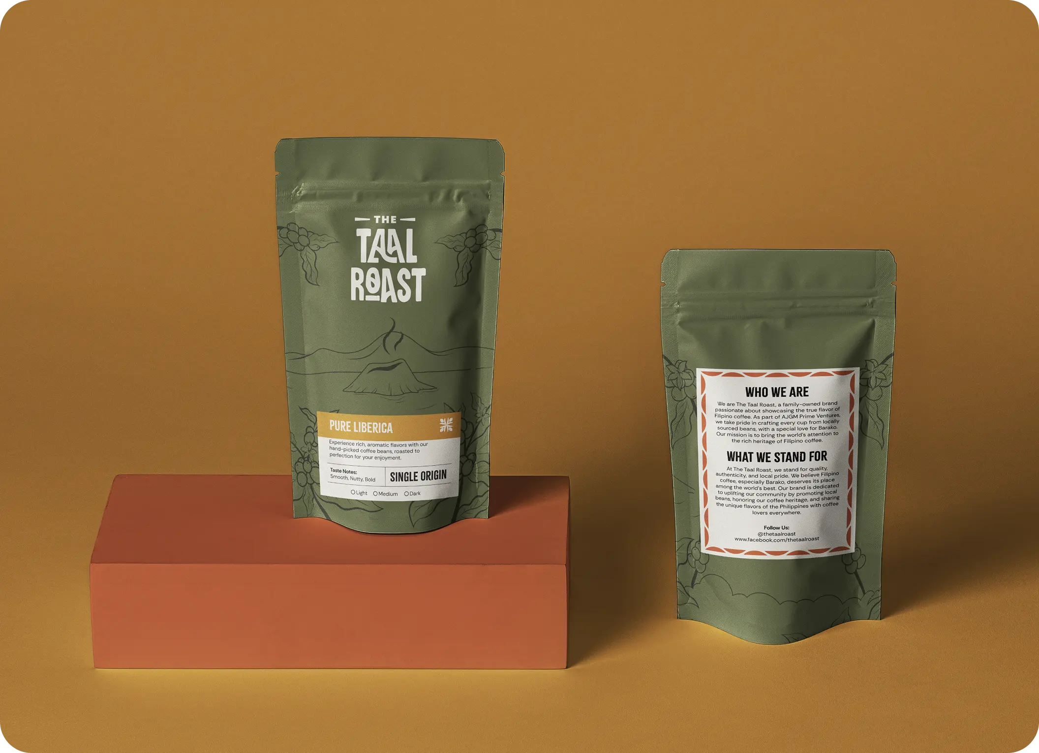 The Taal Roast Packaging Design